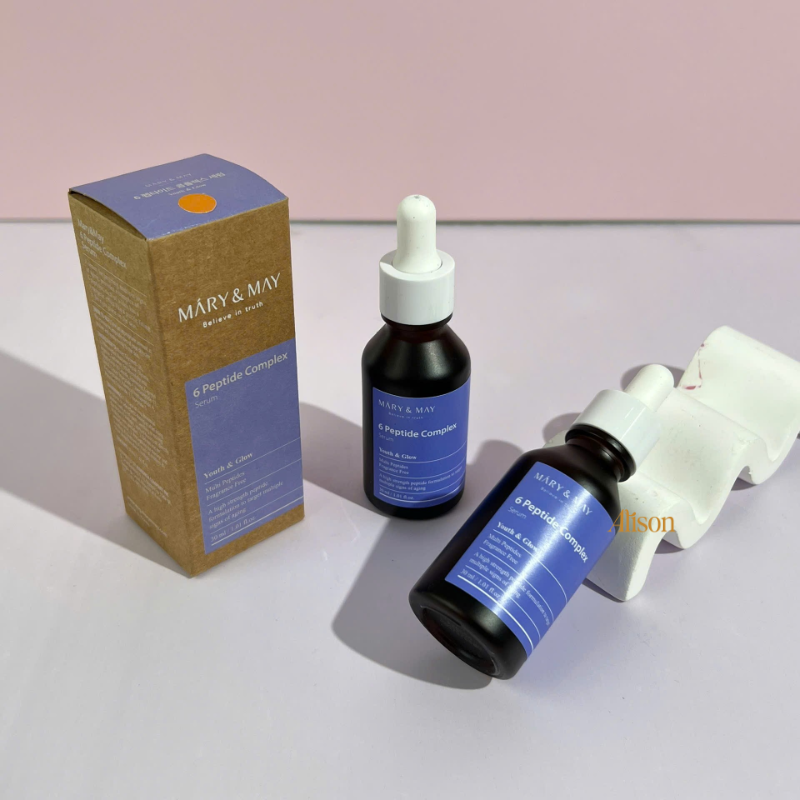 Tinh chất trẻ hoá Mary & May 6 Peptide Complex Serum
